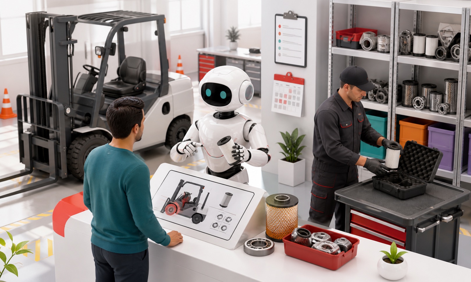 AI After-Sales Support Agent for Industrial Businesses